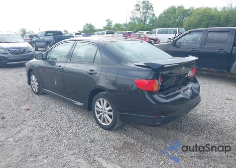 2009 Toyota Corolla S z USA, uszkodzony, nr VIN 1NXBU40E89Z105581